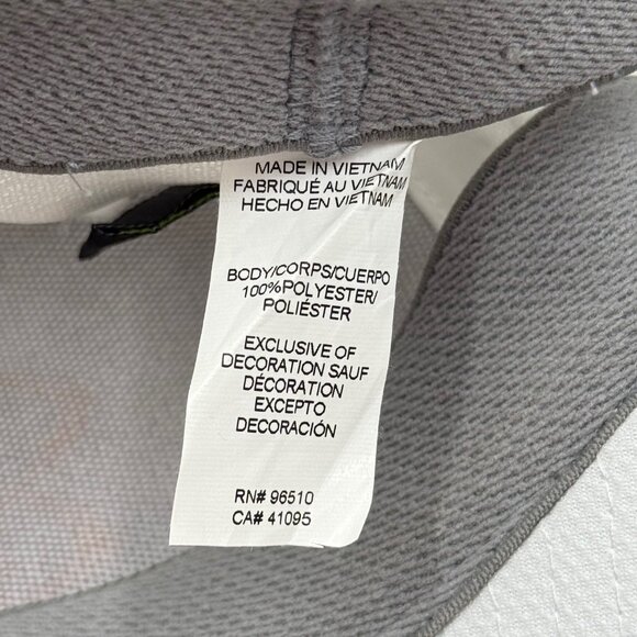 Under Armour UA Blitzing Cap Flex Hat White & Orange Mens Size L/XL Stretch Fit - Picture 8 of 12